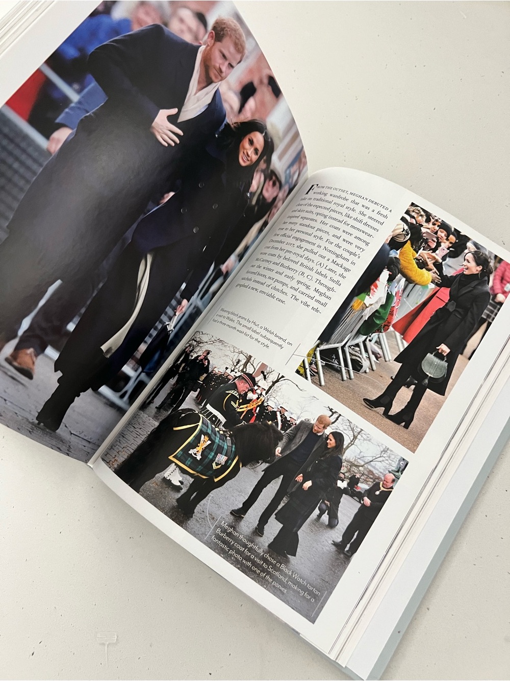 HRH So Many Thoughts on Royal Style Elizabeth Holmes Kate Meghan Diana Hardcover - Picture 4 of 4